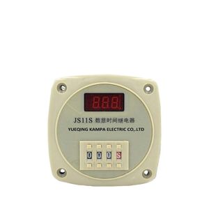 JS11S Off Delay Programmable Digital Electronic Timer Control Relay 220V 24V 12V