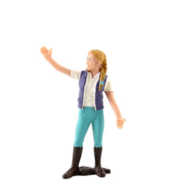 Ranchwoman Figure People At Work Model Toy Pretend Professionals Figurines For