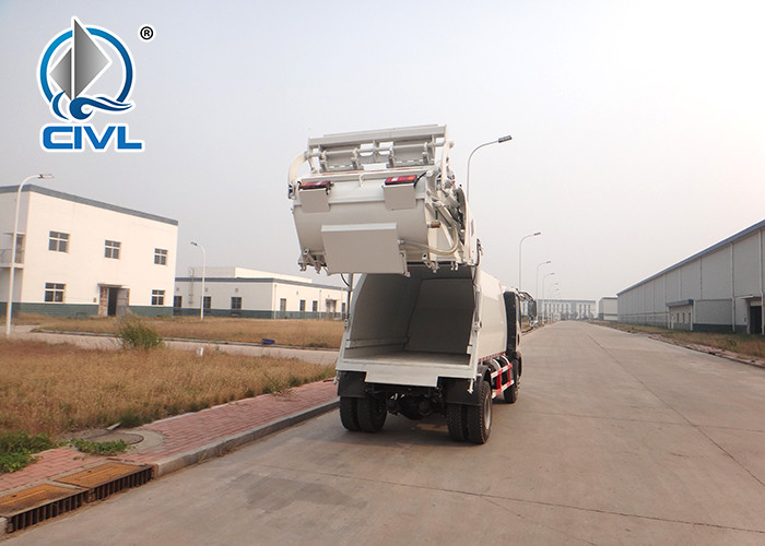 8m3 Road Sweeper Trash 4x2 Compactor Truck For Dust Removal Euro 2 Euro 3 garbage truck with compactor
