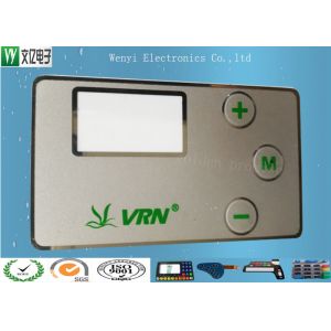 Custom Made Capacitive Membrane Switch Fine High Glossy Or Sand Effect PC