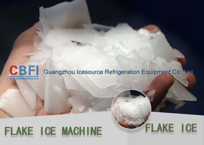 Heavy Duty Flake Ice Machine For Fishery 500kg to 30 ton / 24hrs