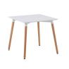 Buy cheap Nordic solid wood dining table and chair combination modern contracted west from wholesalers