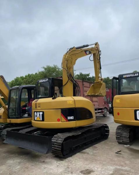 Good Condition Caterpillar cat 308D Used Excavators 8 Ton Construction Building
