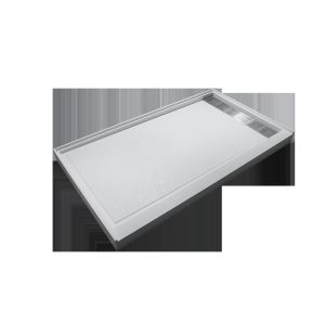Artificial Stone Non Slip Shower Tray White Walk In Shower Tray