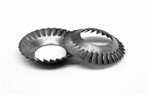 DIN 6798V Serrated Countersunk Flat Spring Washers Zin Plated Stainless Steel Flat Washers