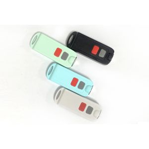IP56 Waterproof 130dB Emergency Alarm Keychain With LED Flashing Light