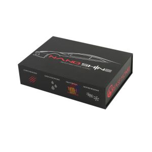 Handmade Matte Black Magnetic Closure Custom Reed Diffuser Box for Perfume