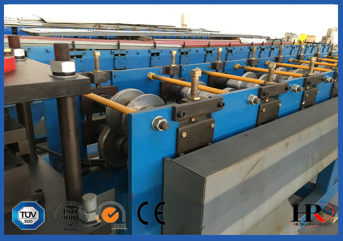 Semi Automatic ZUC Hat Profile Purlin Roll Forming Machine With CE / SGS / ISO