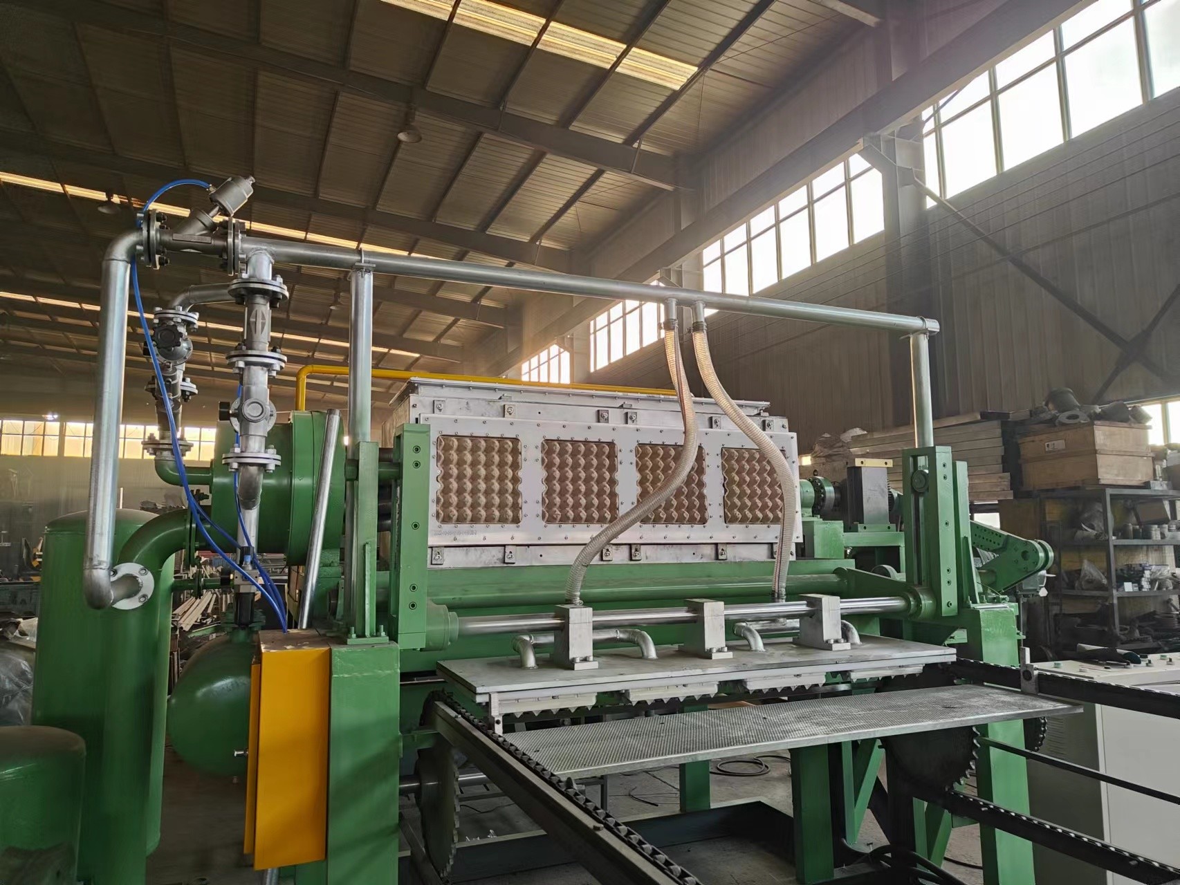 70-150KW Large Capacity Customizable Paper Egg Tray Machine for Egg Tray Apple Tray Egg Carton Making with Advanced Technology and Low Energy