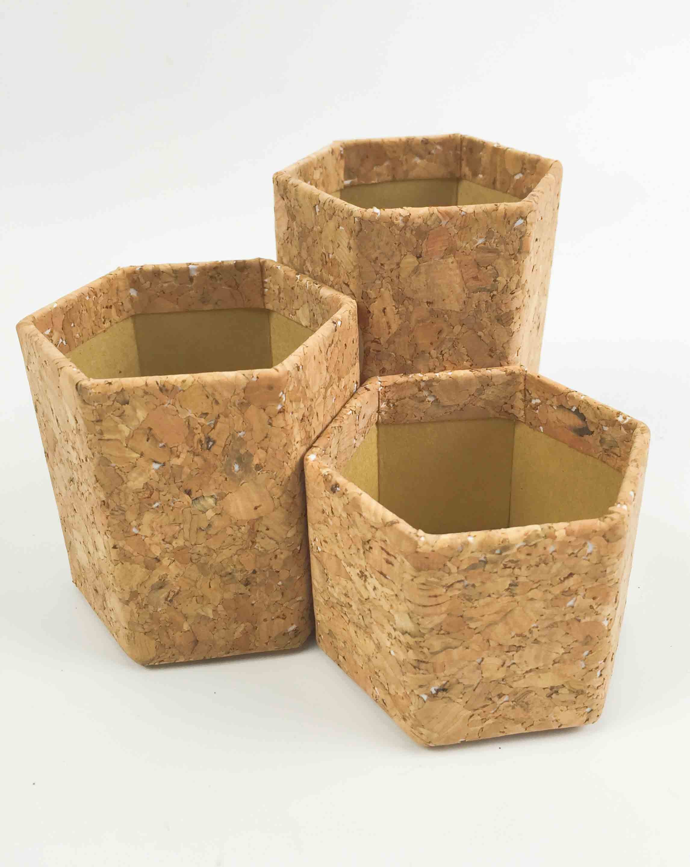 Lightweight Natural Cork Fabric Pen Holder Multipurpose ODM ISO