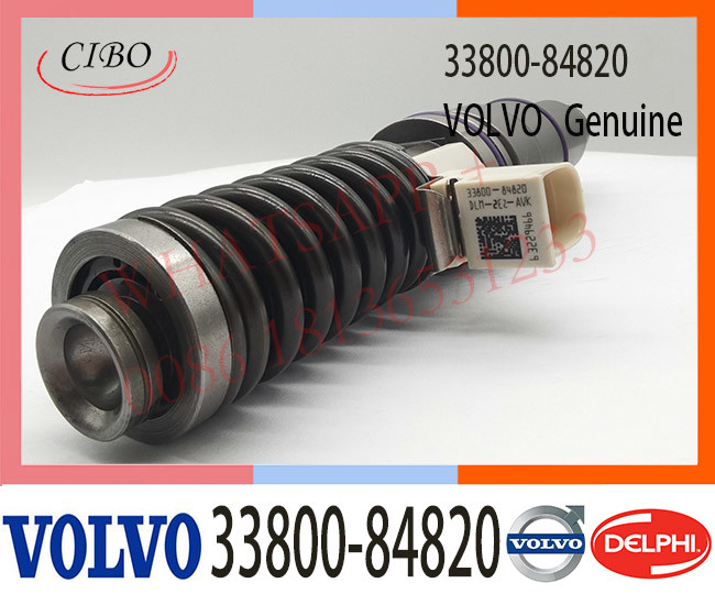 33800-84820 VOL Diesel Engine Fuel Injector 33800-84820 BEBE4D19002 3889619 3847790 For VOL BEBE4L06001