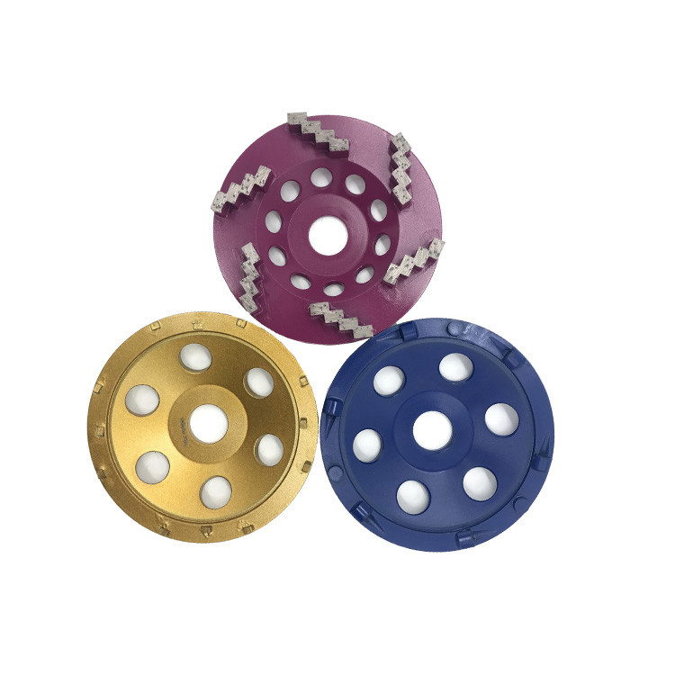 Marble / Granite Diamond Cup Grinding Disc , PCD Cup Grinding Wheel