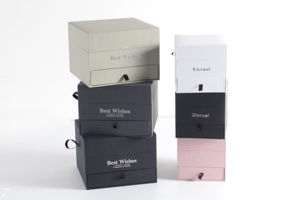 Stamping Printing Bouquet Shipping Box Eternal Rose Gift Packaging ODM