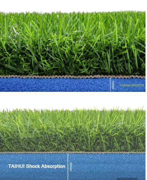 Sports Field Artificial Grass Drainage Underlay Eco Friendly Synthetic Grass