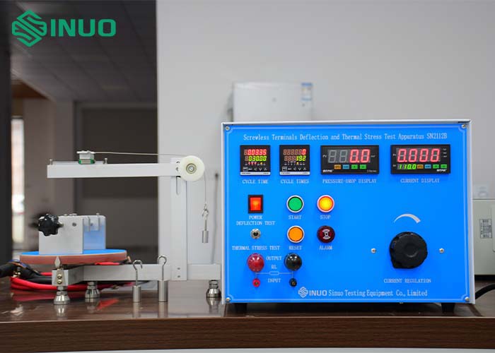 IEC 60884-1 Figure 14 Screwless Terminals Deflection And Thermal Stress Test Apparatus