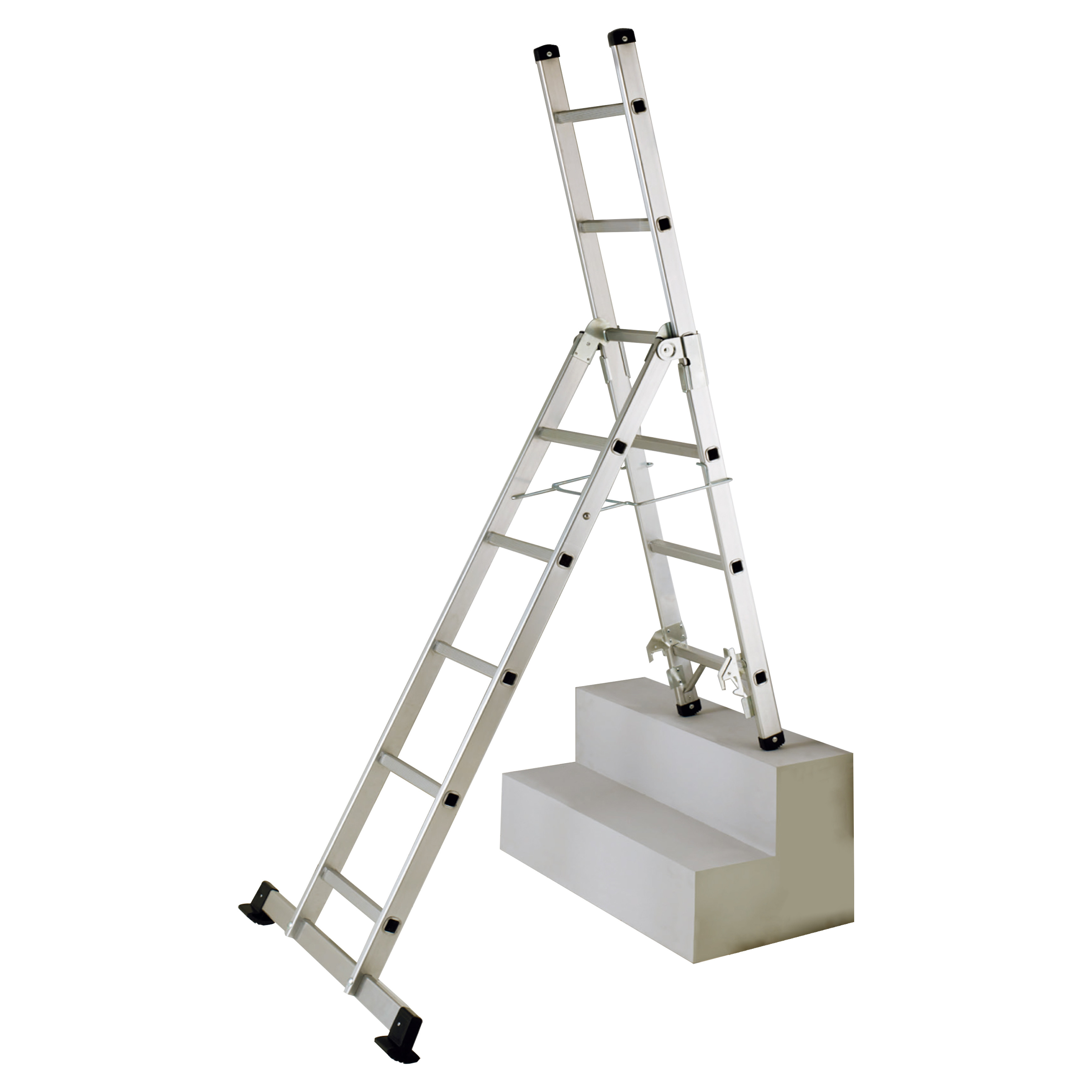 Compact Design Aluminium Multi Purpose Ladder 2x6 150kgs Load Capacity