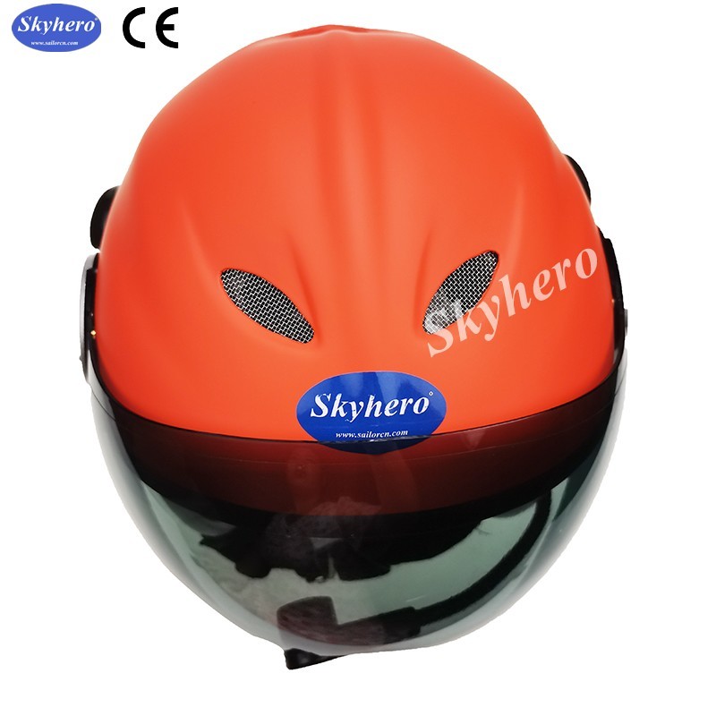 En 966 Standard Powered Paragliding Helmet Noise Cancel Paramotor Helmet Color Red Black White Blue Paramotor