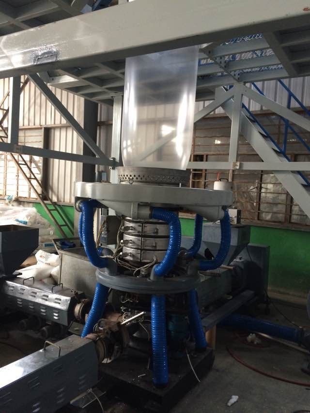 HDPE PE Blown Film Extrusion Machinery Single Screw 3 Phase