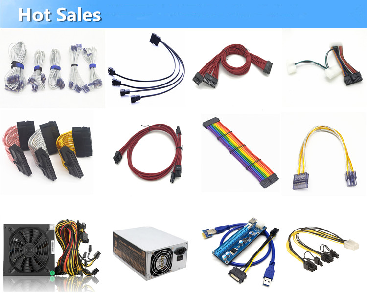 New Model Hotselling Switching Power Supply 1800w A6 S7 S9 Case PC Power Supply 501W - 600W Stock ROHS FCC Ce