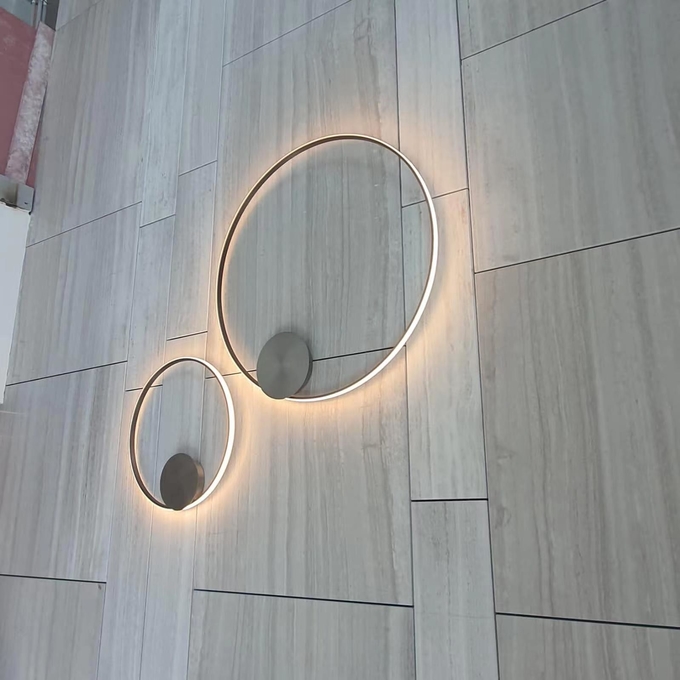 Soft Silicone Strip comfortable LED Modern Wall Lamp 8m2 To 15m2 AC110V To 240V