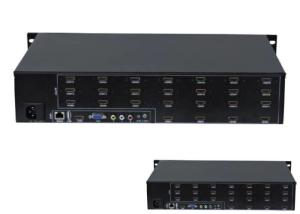 China 5X5 Multi Screen Controller 1ch HDMI Input 25 Ch Outputs For LCD on sale China 5X5 Multi Screen Controller 1ch HDMI Input 25 Ch Outputs For LCD on sale