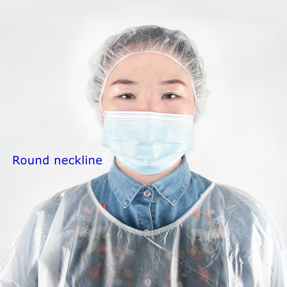 EN13795 Non Woven Disposable Gown Reliable Barriers Fluid Resistant