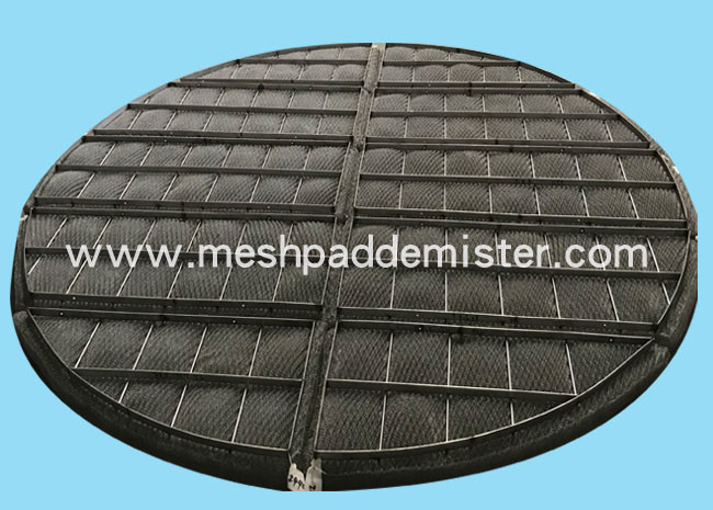 Titanium TA2 0.25mm Wire Mesh Demister Pad