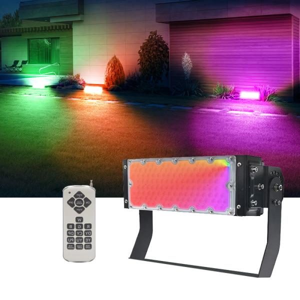 High Power RGB RGBW Outdoor Landscape Lighting Flood Light Led with Remote