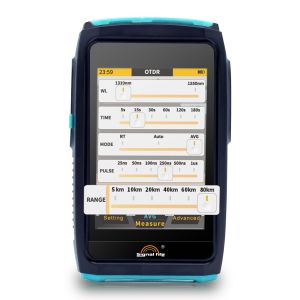 Mini Handheld Optical Time-Domain Reflectometer 5 in 1 OTDR 80km Range Features