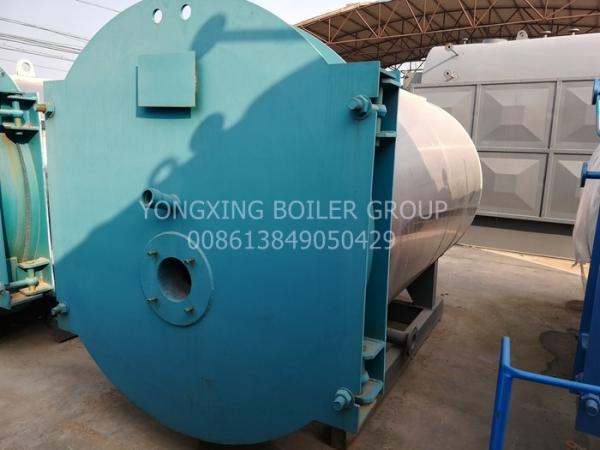 Quality Industrial Fire Tube Boiler And Water Tube Boiler For Laundry 92% Efficiency for sale