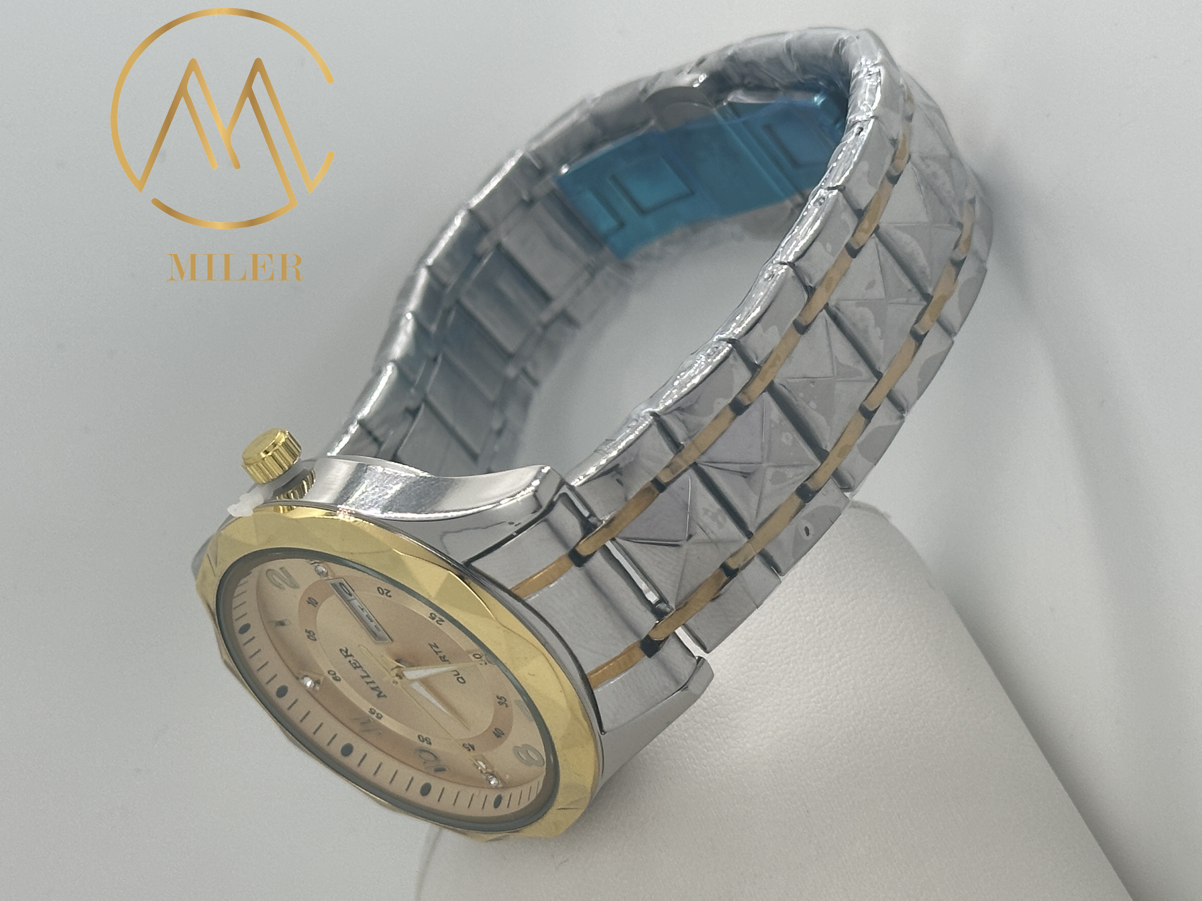 OEM Factory Watch Stainless Steel Strap Watch With Quartz Movement