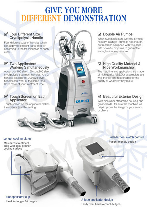 86 Kpa Ultrasonic Cryolipolysis Slimming Machine 360 Angle Surrounding