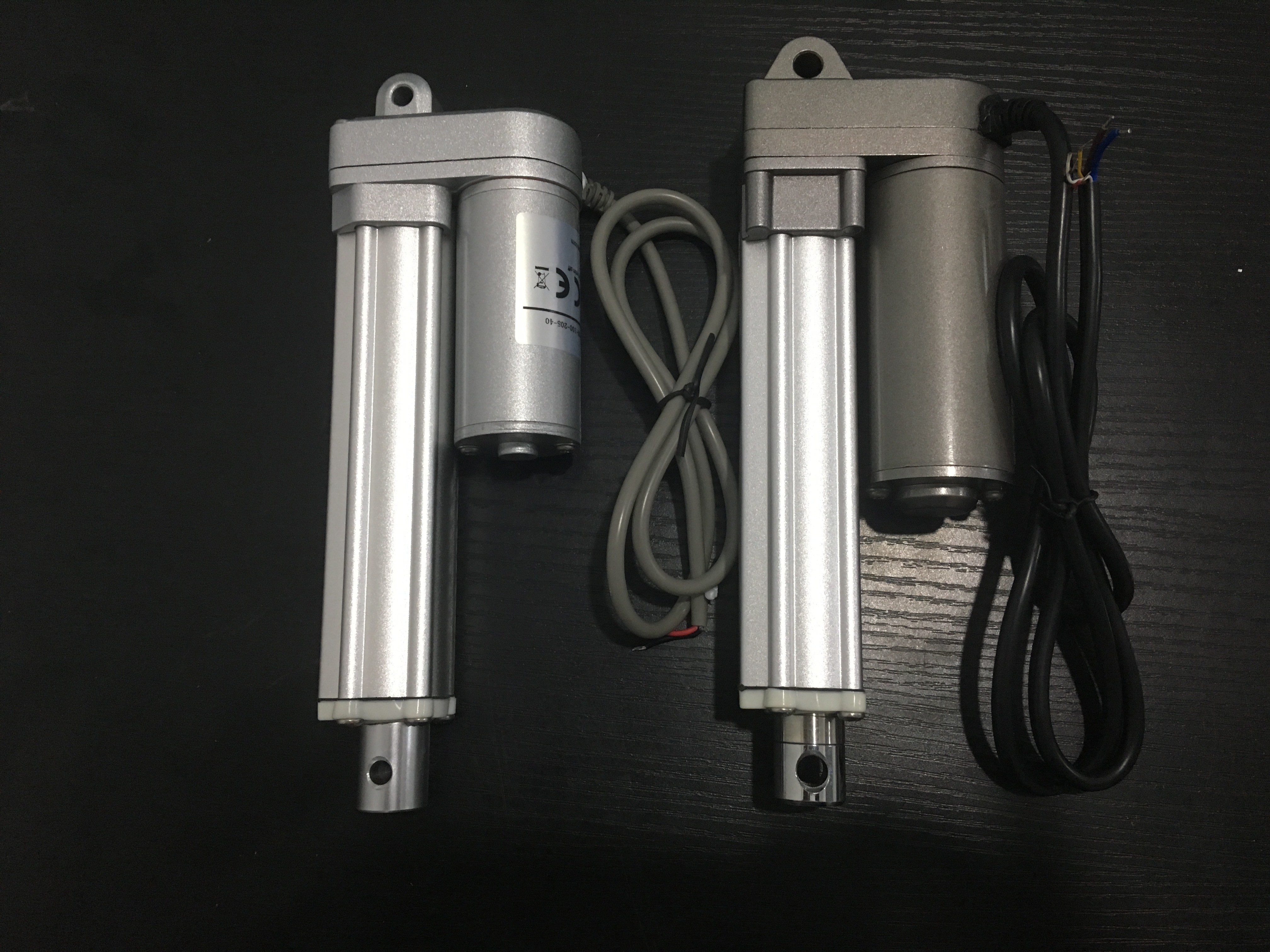 800N Electric Linear Rod Actuator With Potentiometer 5cm 10cm 15cm Travel Length