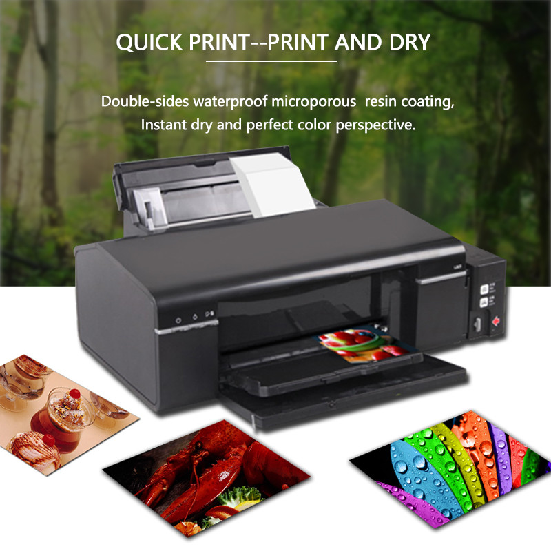 Waterproof High Definition 5R Photo Paper RC 5x7 For Inkjet Printer
