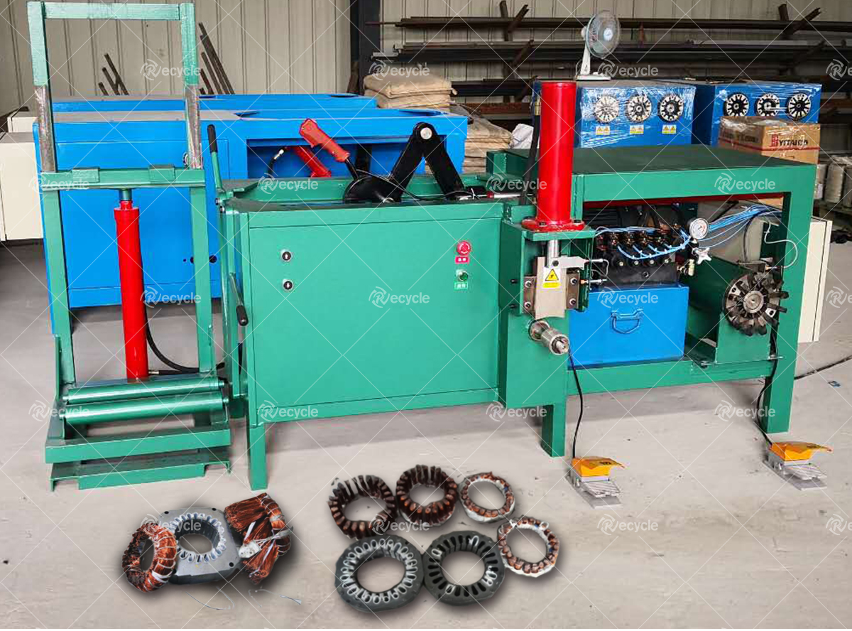 Recycling Scrap Used Car Motor with Advanced Electric Waste Aluminum Motor Stator