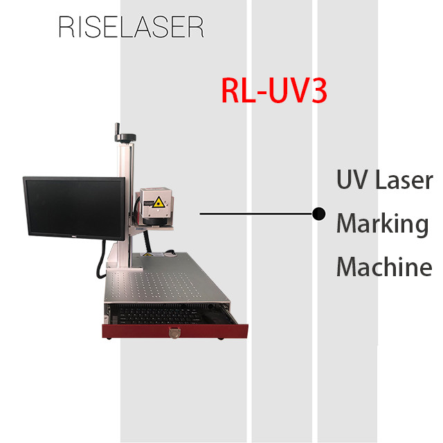 800W 200kHz 7000mm/s UV Laser Marking Machine With Keyboard