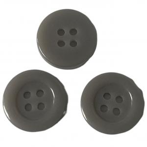  Grey Color Urea Buttons 15mm Use On Fireman Clothes Sewing Shirt Manufactures