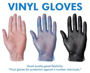  Disposable Vinyl Exam Gloves Wholesale Powder Free Vinyl Gloves for Food Service PVC Glovees for Cleaning Manufactures