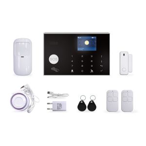  Wifi Gsm Wireless Residential Alarm Systems Sms Remote Settings With Tuya Camera Manufactures