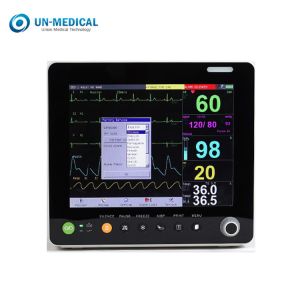First Aid SPO2 NIBP ECG Multi Parameter Patient Monitor With Accessories Box