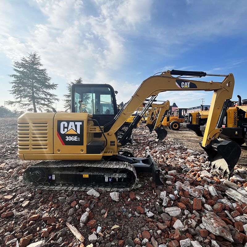 Used Caterpillar 306E2 Excavator CATC2.4 Engine 0.25m³ Bucket Capacity Quality Guaranteed