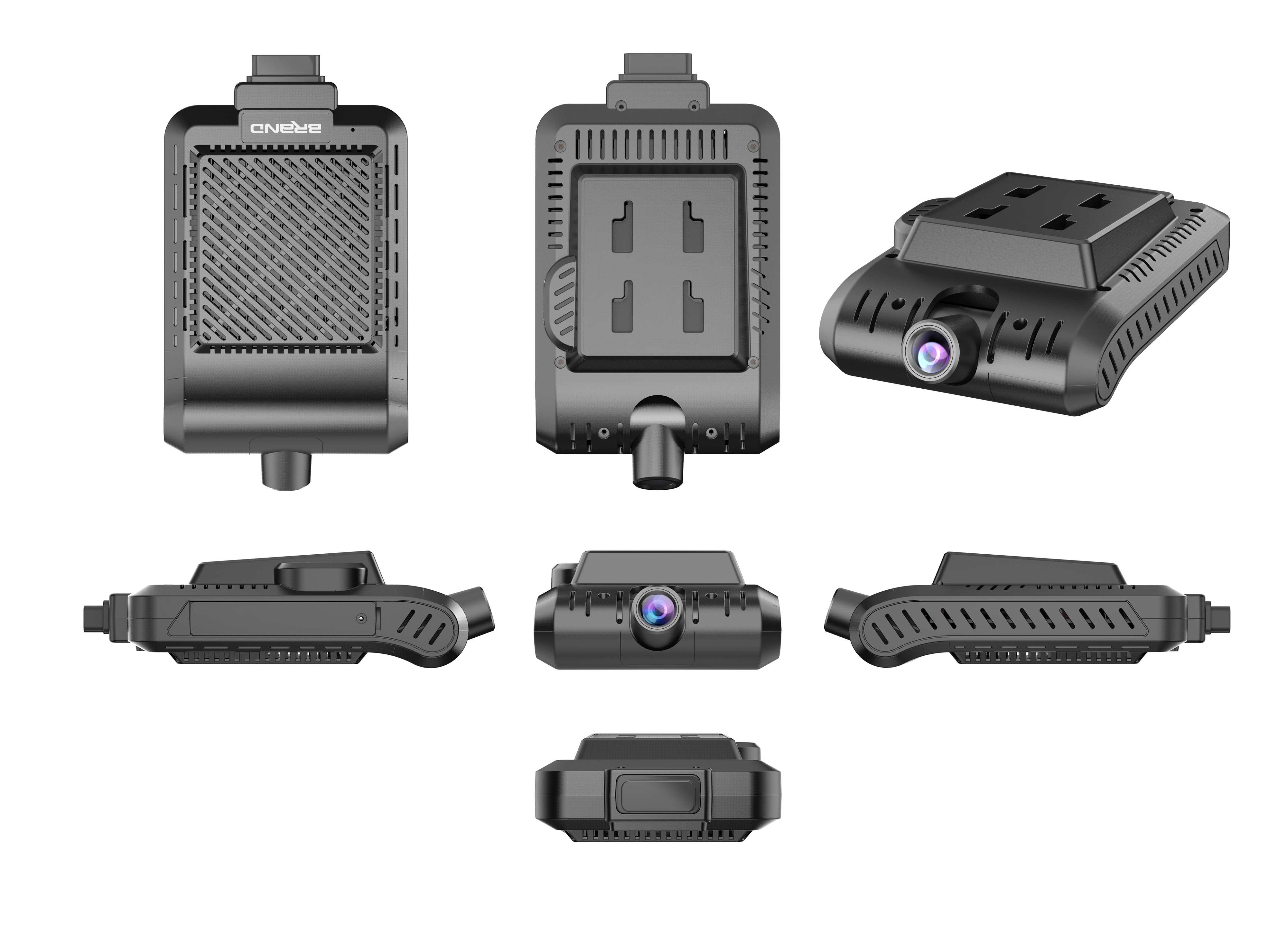 4G Compact 1080P WiFi Dash Camera With 170° View And Driver Face Recognition