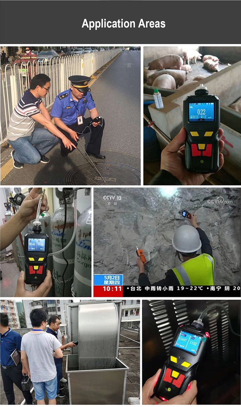 Zetron MS400-CH4 Portable Gas Detector For Methane Monitoring And Carbon Emission Analysis
