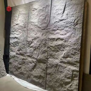 China PU Stone Wall Panel Polyurethane Stone Panel 3D Wall Panel Board Artificial Light Weight Slate Stone on sale