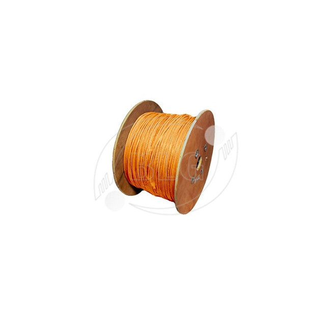 Multi - Color Bulk Cat6a Lan Cable With LSZH Jacket 0.51MM Al Foil Shielded