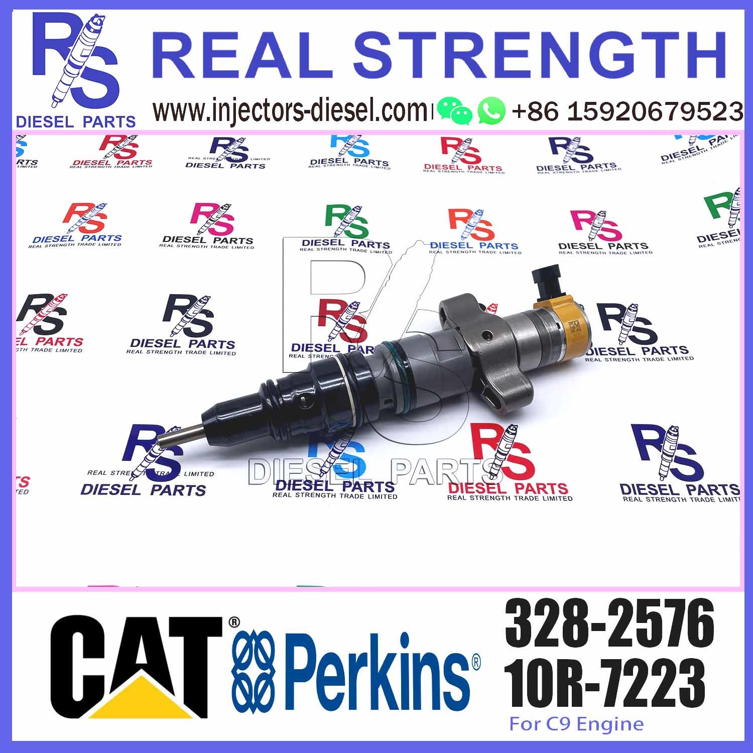 High Quality New Fuel Injector 3282576 Diesel Common Rail Fuel Injection Nozzle 328-2576 For CAT C9 Engine