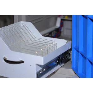  Multiple Color Laptop Charging Cabinet 5 Comparts 1 Column Triple Tier Lockers Manufactures