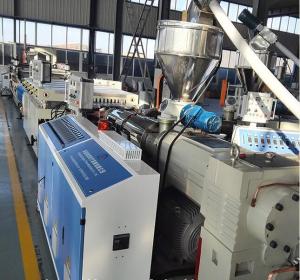 Fully Automatic Twin Screw PVC Foam Board Production Line For Kitchen Cabinet Board Manufactures