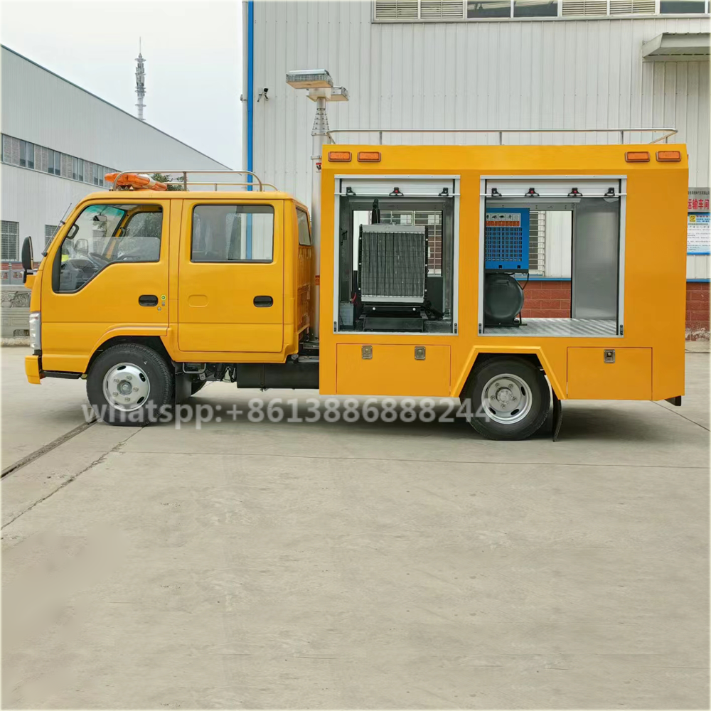 I Suzu 10000 Liters Drainage Rescue Truck Emergency Trucks Emergency Transporter