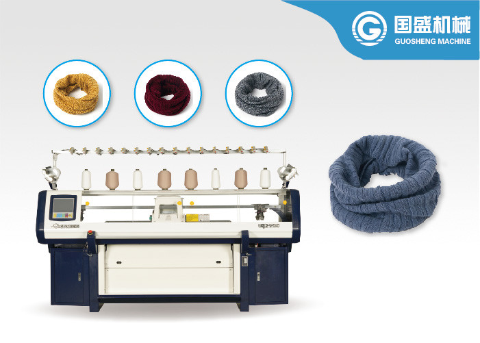 16G Double Computerized Sweater Hat Scarf Knitting Machine